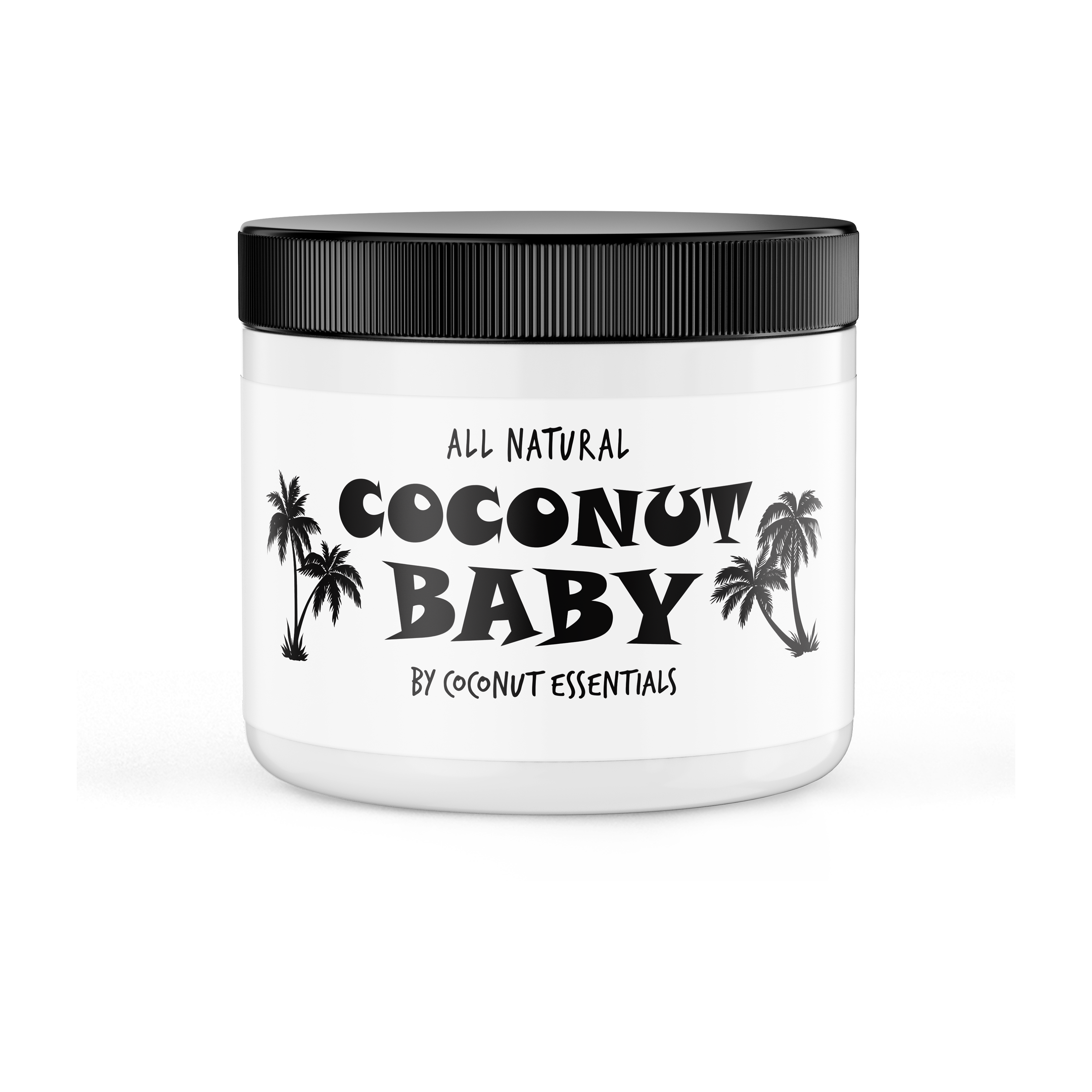 COCONUT BABY Oil for Hair and Skin - All Natrual Moisturizer - Massage, Sensitive Skin, with Sunflower and Grapseed oils –